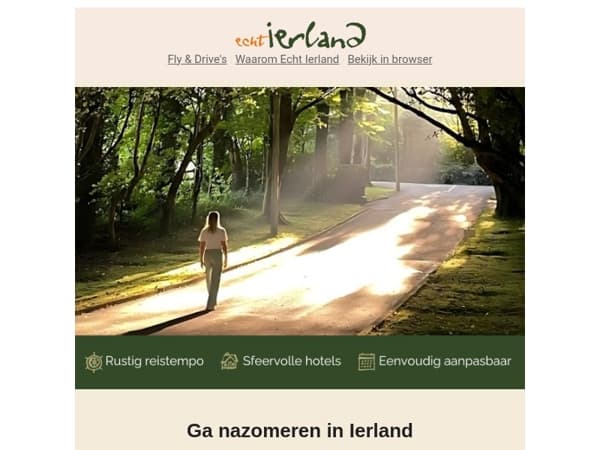 Nazomeren in Ierland: 3x bijzonder overnachten