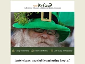 🍀⏳ Nog maar 5 dagen! Mis de jubileumkorting niet!