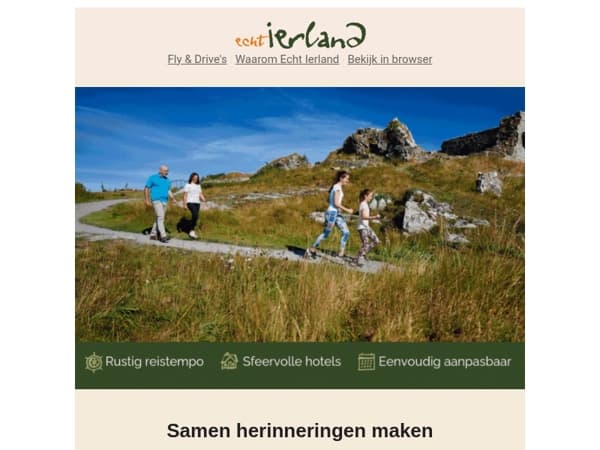 Nu boeken voor 2026 = tot €400 voordeel