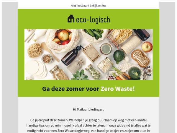 💚🏡 Ga duurzaam op pad met onze to-go tips!