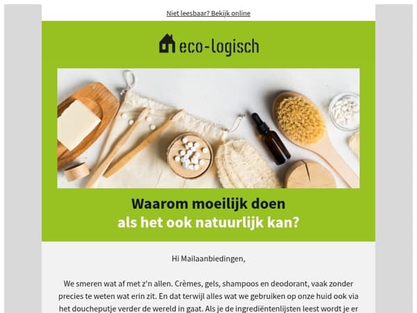 💚🏡 Waarom zou je overstappen op natuurlijke verzorging?