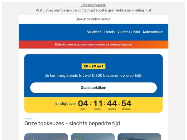 De Hotel Days zijn bijna voorbij