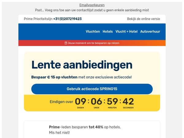 De lenteaanbiedingen zijn er al! 🌼