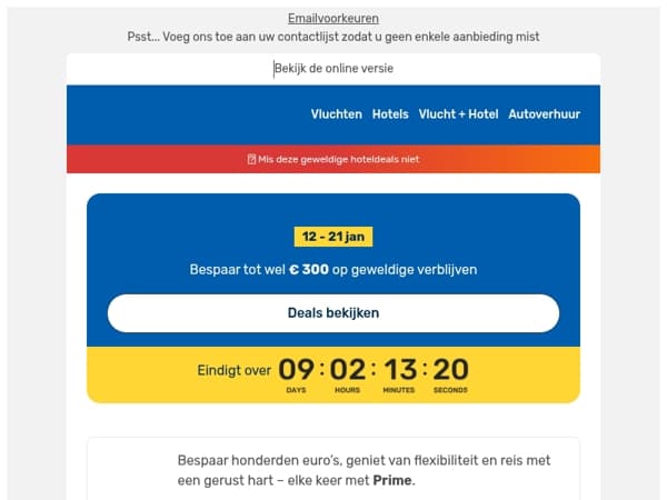 Hotel Days: bespaar tot wel € 300 🎉