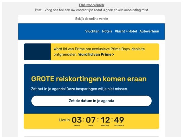 De Prime Days beginnen op 3 februari!