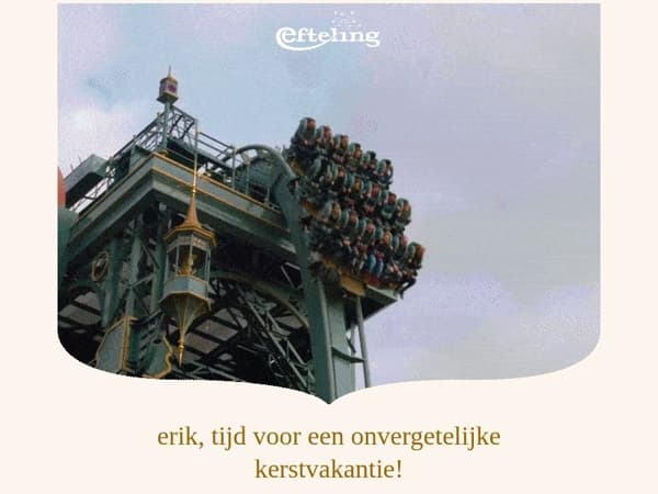 erik, de Winter Efteling wacht op je, kom jij ook? | Win het nieuwe Efteling-sprookjesbakboek