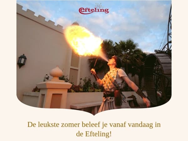 erik, ontdek de zomer in de Efteling | Win een groots verblijf!
