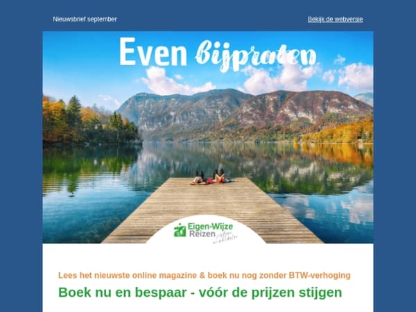 De herfst is begonnen – tijd voor nieuwe reisplannen