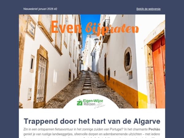 Ontdek de Algarve vanaf je fiets