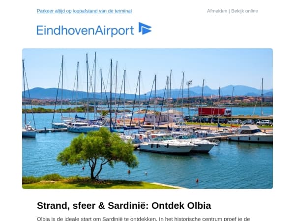 Nieuw: vlieg vanaf Eindhoven naar Olbia en ontdek Sardinië ☀️