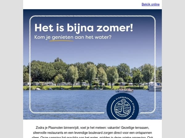De zomer staat voor de deur!