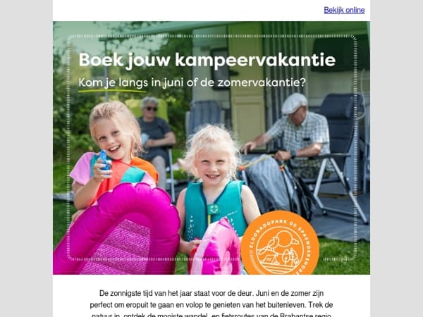 Boek jouw ontspannen zomervakantie in Brabant! ☀️