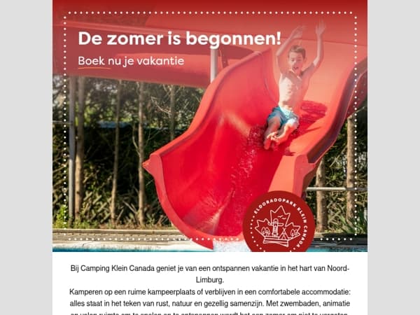 ☀️ Beleef een onvergetelijke zomer bij Klein Canada!