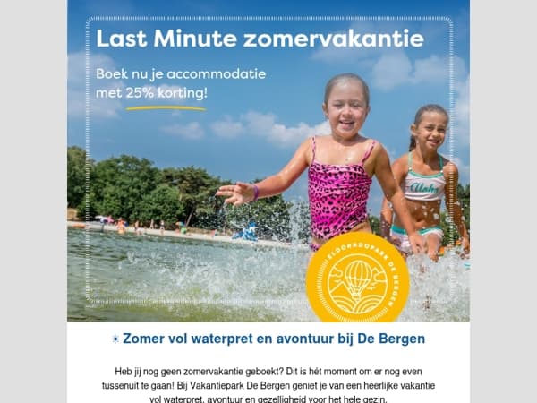☀️ Zomer vol avontuur en ontspanning bij De Bergen