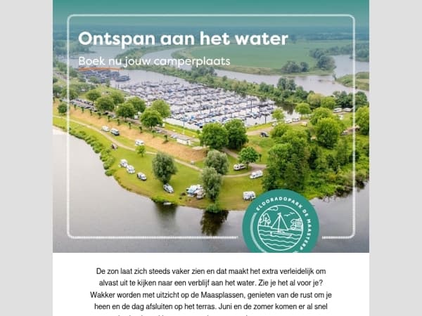 Boek jouw campervakantie aan de Maasplassen! 🌊