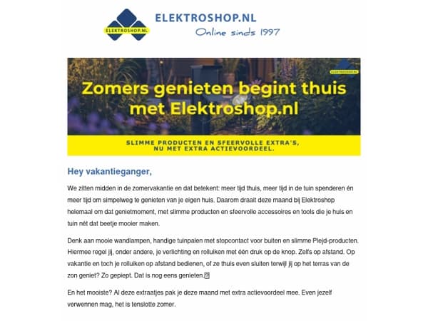 Zomer thuis? Zo geniet je optimaal ☀️