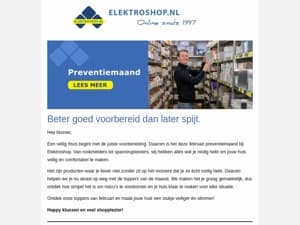 Februari preventiemaand, alles voor een veiliger thuis!