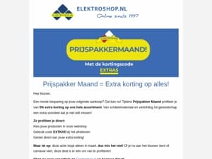 Maart = Prijspakkermaand – Extra voordelig!