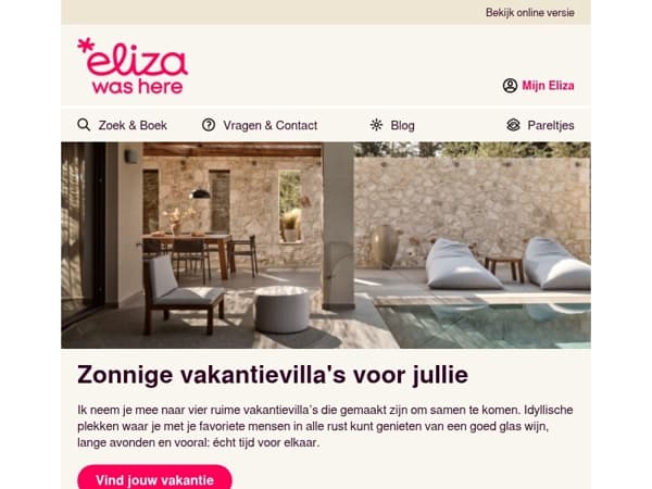 4x unieke groepsvilla's voor jou 🌴