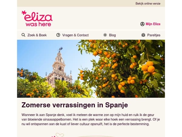 Je volgende zomer begint in Spanje 💛