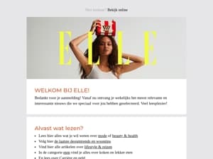 Welkom bij ELLE!