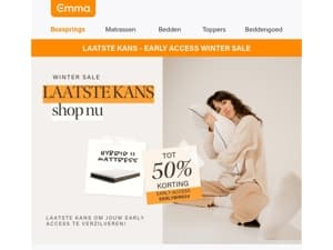 ⚠️ Early Access - LAATSTE KANS ⚠️