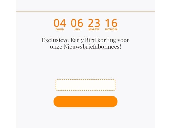 Early Bird Access! 50% Korting op jouw meest comfortabele matras ooit!