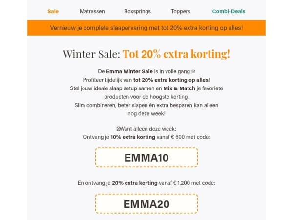 🔔50+20% extra korting🔔 Alleen deze week