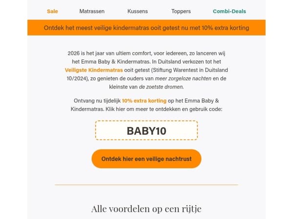 ✨Nieuw bij Emma! En met 10% extra korting!✨