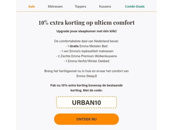 Alles wat je nodig hebt in een deal!