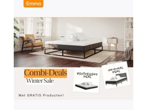 Maak je slaapkamer compleet met een Combi-Deal!