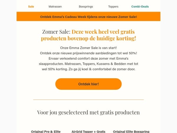 Emma's Zomer Sale is van start!