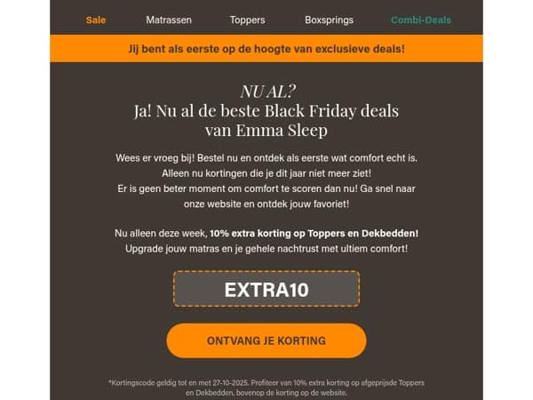 🖤BLACK FRIDAY🖤 begint nu! Kortingen tot 50%