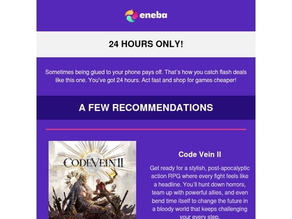 You've got 24 hours! ⏳