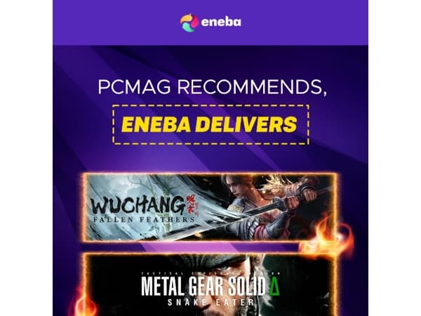 PCMag recommends, Eneba delivers! 💪