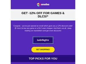 Discount code just for you! 💜