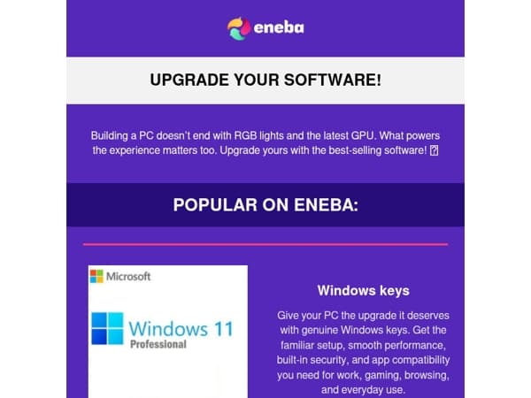 Finish your PC setup! 🖥️