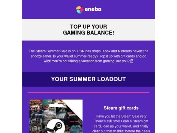 Are you topped up for summer?🏖️