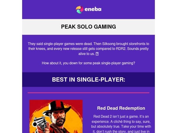Single-player, dead? 💀