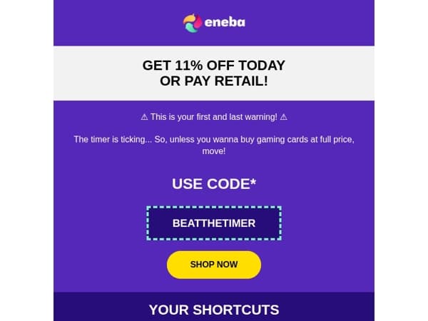 Beat the timer!⏲️