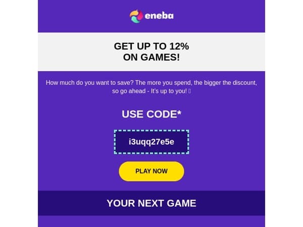 Your discount - your choice! 💯