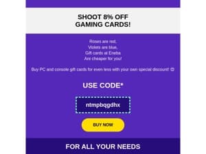 Discount, anyone? 😎