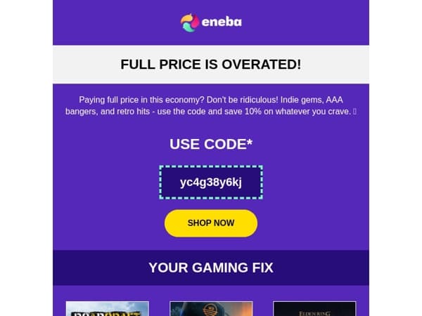 It’s 10% off or 100% regret🤷