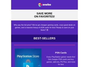 Top deals on your favorites! 🤑