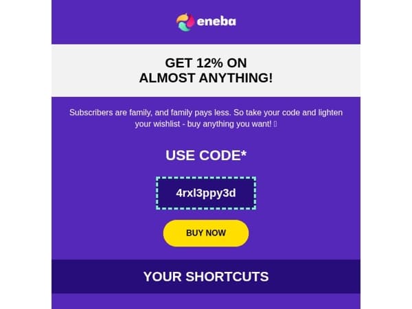 Family pays less 😉