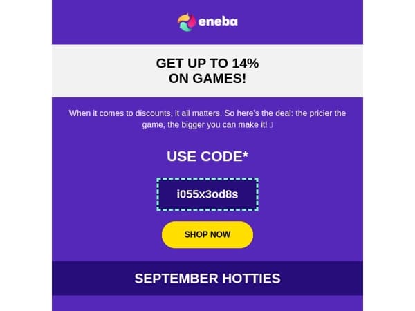 How big do you like your discounts?💥