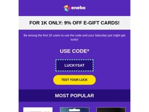 Check your luck! 🍀