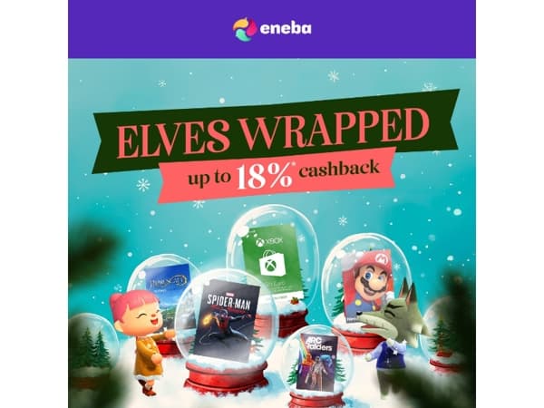 Elves are giving cash back! 💵