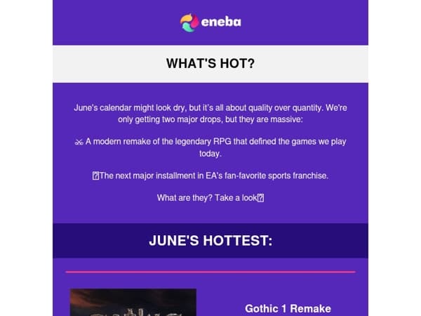 What's hot in June? 🔥