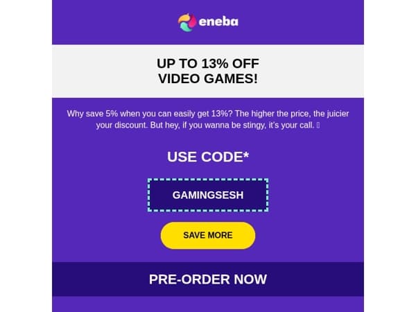 Enlarge your discount! 📈